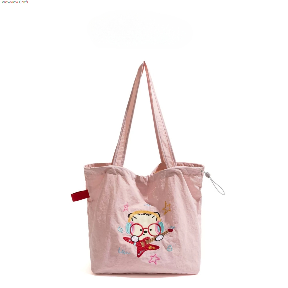 Shoulder Bags,Totes,Cute Cartoon Embroidered Tote Bag - Cute Shoulder Bag